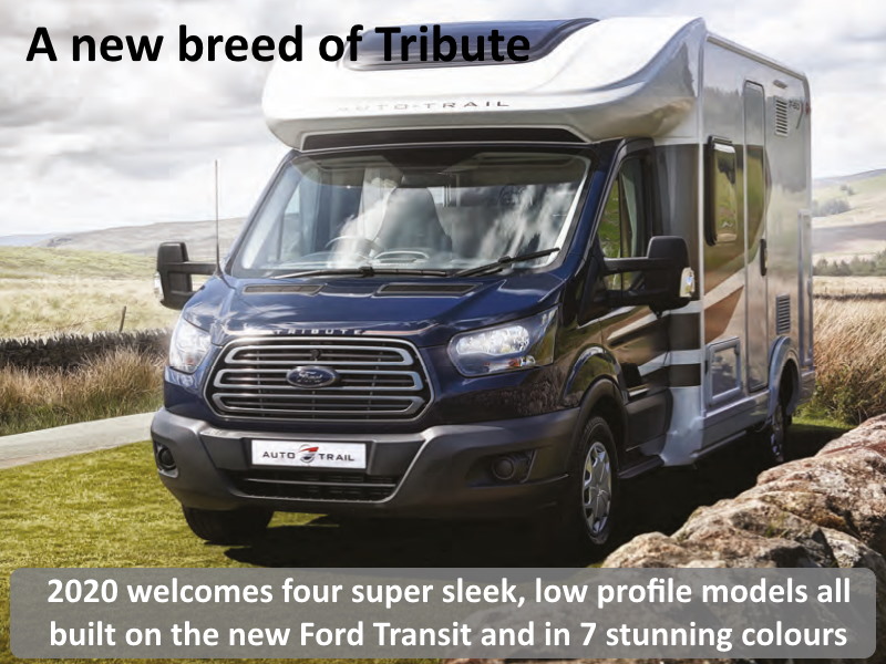 2020 Autotrail Tribute Motorhomes - 4 New Ford Models