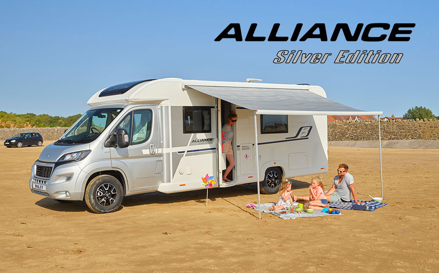 Bailey Alliance Silver Edition Range Available