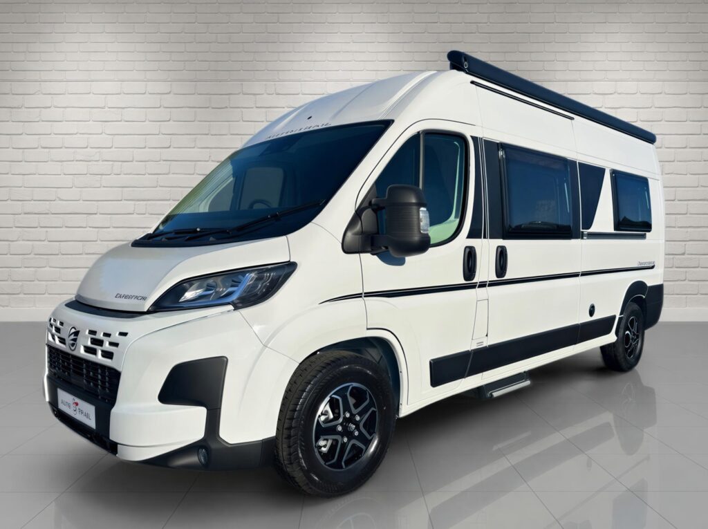 Auto-Trail Expedition 66 in white with awning and alloy wheels