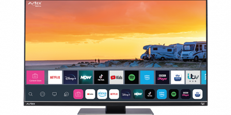 W195TS - 19.5” Smart Full HD TV with Netflix, Amazon Prime- Freesat HD Satellite Decoder 