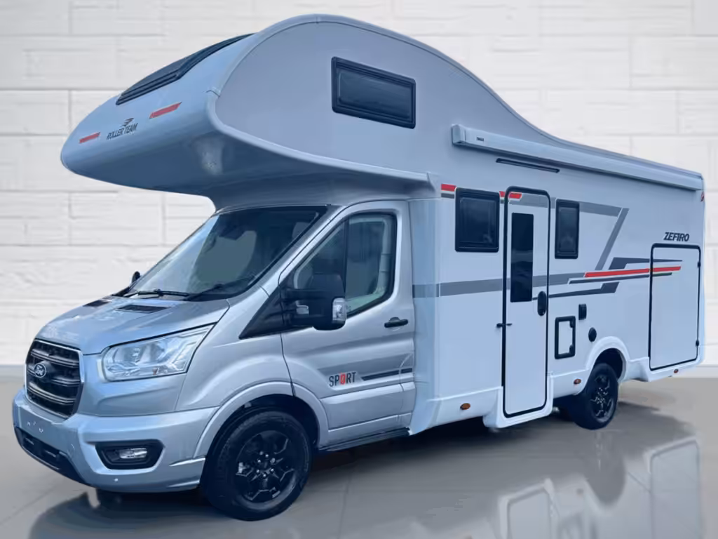2026 Rollerteam Zefiro Sport in Moondust Silver nearside front