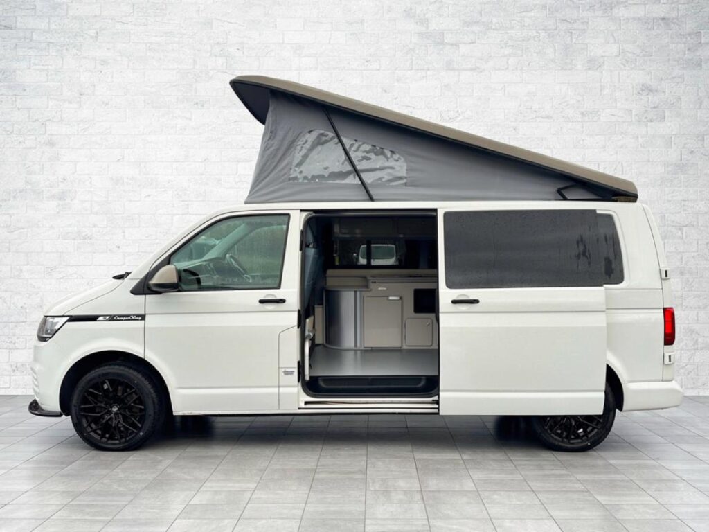 Camperking Monte Carlo LWB in white with pop top