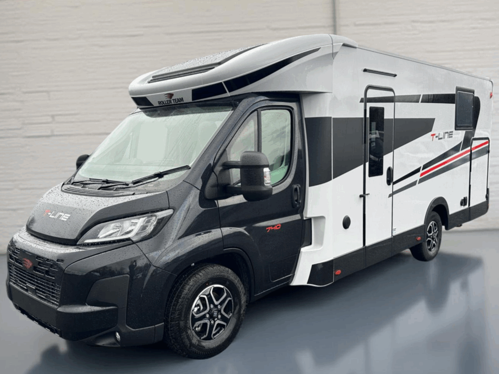 2026 Roller Team T-Line 740 with Black Cab nearside front